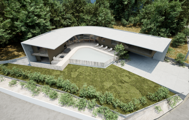 風景と光を楽しむ宿泊施設